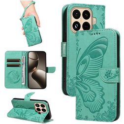 Mobigear Butterfly Xiaomi 15T Pro Capa livro Carteira - Verde