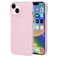 Mobiparts Slim Line iPhone 15 MagSafe Hardcase Back cover - Blush Pink