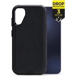 Mobilize Defender Samsung Galaxy A15 Hårdt Bagsidecover Stødsikkert - Sort