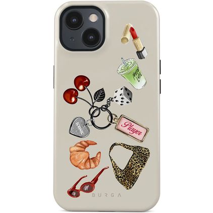 Burga Tough iPhone 15 MagSafe Funda Plástico rígido Carcasa Antigolpes - It Girl