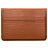 Mobigear Envelope Croco Pokrowiec na laptopa 15 - 16 cali - Brązowy