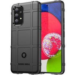 Mobigear Rugged Shield Samsung Galaxy A53 TPU flexible Carcasa Antigolpes - Negro