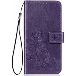 Mobigear Clover Samsung Galaxy S20 Pungetui med Seddelrum - Lilla