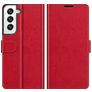 Mobigear Wallet Samsung Galaxy S22 Funda tipo libro Cartera - Rojo