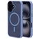 Mobiparts Hardcover iPhone 16 MagSafe Fodral Hårdplast Skal - Satin Light Blue