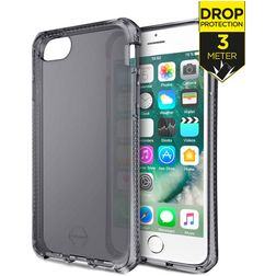 ITSKINS SpectrumClear iPhone 7 Flexible TPU Back cover Shockproof - Smoke