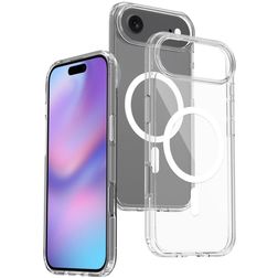 Mobigear Crystal Läpinäkyvä iPhone Air MagSafe Kova Suojakuori - Läpinäkyvä