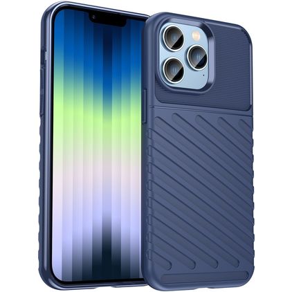 Mobigear Groove iPhone 14 Plus TPU flessibile Back cover - Blu