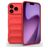 Mobigear Bumpy iPhone 18 Pro Max Fleksibel TPU Bagsidecover - Rød