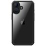 Valenta Full Cover iPhone 16 Szkło hartowane Etui plecki Wstrząsoodporne - Czarny