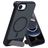 Mobiparts Hardcover iPhone 17e MagSafe Funda Plástico rígido Carcasa con soporte - Satin Black