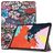 Mobigear Tri-Fold iPad Air 4 (2020) Knížkové pouzdro - Graffiti