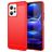 Mobigear Brushed Xiaomi Redmi Note 12 Flexibilní TPU Zadní kryt - Červená