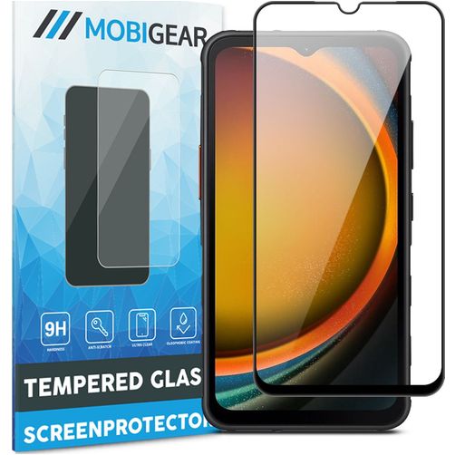 Mobigear Premium Samsung Galaxy Xcover 7 Pro Vidro temperado Película de ecrã - Compatível com capas - Preto