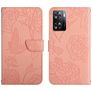 Mobigear Butterfly Realme Narzo 50 5G Plånboksfodral med sedelfack - Rosa