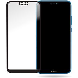 Mobilize Premium Huawei P20 Lite (2019) Vidro temperado Película de ecrã - Compatível com capas - Preto