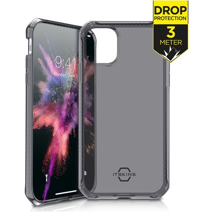 ITSKINS SpectrumClear iPhone 11 Flexibilní TPU Zadní kryt odolný proti nárazům - Smoke