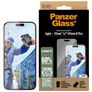 PanzerGlass Classic Fit iPhone 16 Plus Härdat glas Skärmskydd - Skalvänligt