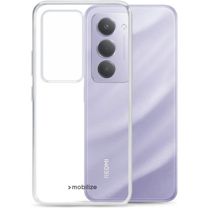 Mobilize Gelly Transparente Xiaomi Redmi 15 TPU flexible Carcasa - Transparente