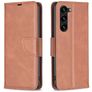Mobigear Excellent Samsung Galaxy S25 Plus Cover a libro portafoglio - Marrone