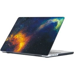 Mobigear Design MacBook Air 15 polegadas (2023-2026) Capa rígida para MacBook - Universe - Modelo A2941 / A3114 / A3241 / A3448