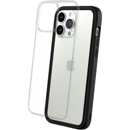 Rhinoshield MOD NX iPhone 13 Pro Max Hardcase Back cover Antiurto - Trasparente / Nero