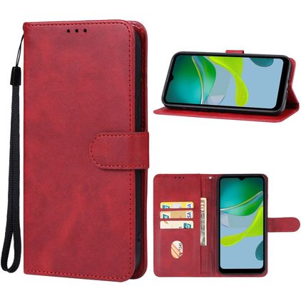 Mobigear Wallet Motorola Moto E13 Wallet case - Red
