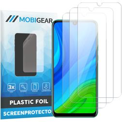 Mobigear Huawei P Smart (2020) Protector de pantalla Film - Compatible con fundas (pack de 3)