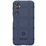 Mobigear Rugged Shield Samsung Galaxy A24 TPU flexible Carcasa Antigolpes - Azul