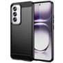 Mobigear Brushed Slim OPPO Reno 12 Pro TPU flexible Carcasa - Negro