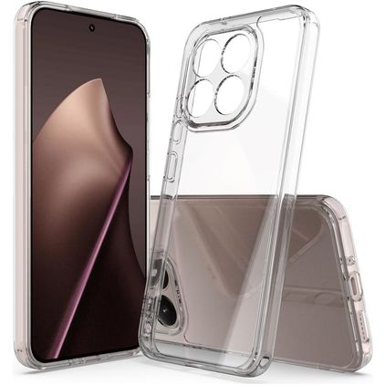 Mobigear Crystal Transparent Xiaomi 15T Fodral Hårdplast Skal - Transparent
