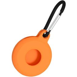 Mobigear Circle Key Etui Elastyczne TPU Brelok do Apple AirTag - Pomarańczowy