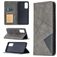 Mobigear Rhombus Slim Samsung Galaxy S20 FE Funda tipo libro - Gris