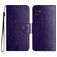 Mobigear Flowers Samsung Galaxy A36 Funda tipo libro Cartera - Morado
