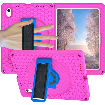 Mobigear Ruggedized iPad 10 (2022) Schiuma EVA Back cover + Supporto - Rosa