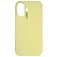 Nudient Base iPhone 16 Plus Silikone Bagsidecover - Pale Yellow