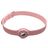 Mobigear Funda Silicona flexible Collar para mascotas Apple AirTag - 23,5 - 47,5 cm - Rosa