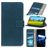 Mobigear Croco Samsung Galaxy A52 Cover a libro portafoglio - Verde