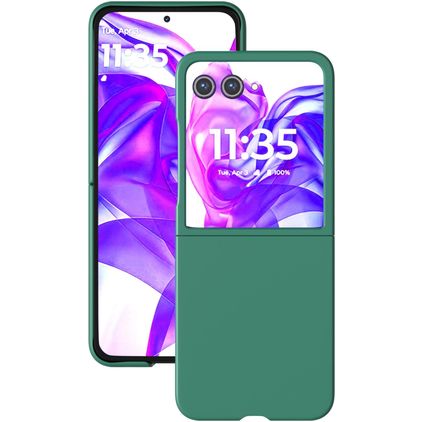 Mobigear Colors Motorola Razr 50 Ultra Fodral Hårdplast Skal - Grön