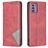 Mobigear Rhombus Slim Nokia G42 Capa livro - Vermelho