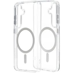 Mobiparts Hardcover Transparent Samsung Galaxy S25 MagSafe Fodral Hårdplast Skal - Transparent