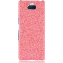 Mobigear Croco Sony Xperia 10 Plus Hard Case Back cover - Pink