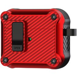 Mobigear Racing Clip Capa rígida para Apple AirPods 3 - Vermelho