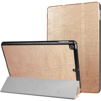 Mobigear Tri-Fold iPad 6 (2018) Funda tipo libro - Dorado