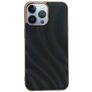 Mobigear Wavy iPhone 14 Pro Max Funda Plástico rígido Carcasa - Negro