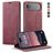 CaseMe 013 iPhone Air Funda tipo libro Cartera - Rojo