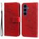 Mobigear Flowers Samsung Galaxy S26 FE Funda tipo libro Cartera - Rojo