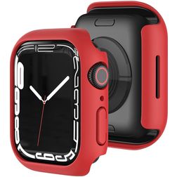 Mobigear Colors Funda rígida Slim para Apple Watch - 45 mm - Rojo