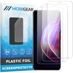 Mobigear Vivo V21 Skærmbeskytter Folie - Case Friendly (3-pak)