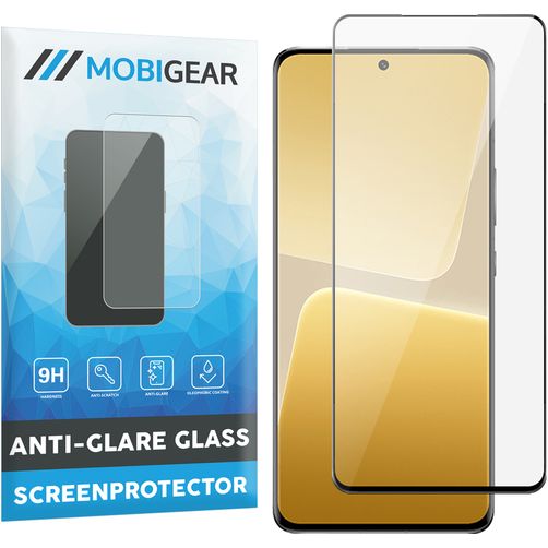 Mobigear Premium Xiaomi 13 Pro Härdat glas Skärmskydd - Skalvänligt - Svart